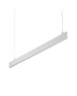 Γραμμικό Σύστημα Φωτισμού STEEL SP1 D20 MONO-EMISSION WIDE 3000K Λευκό Ideal Lux 369006