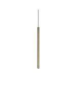 Κρεμαστό Φωτιστικό LOOK LED SP1 SQUARE D15 H400 ON-OFF Ορείχαλκος 3000K Ideal Lux 371139
