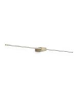Απλίκα ESSENCE AP SQUARE D115 LUCE DIR. Ορείχαλκος 3000K Ideal Lux 371726