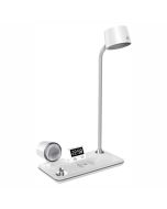 ΦΩΤΙΣΤΙΚΟ LED ΓΡΑΦΕΙΟΥ ΜΕ HXEIO BLUETOOTH KAI ΒΑΣΗ ΑΣΥΡΜΑΤΗΣ ΦΟΡΤΙΣΗΣ CCT Spotlight 6063