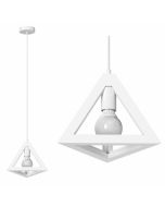 ΚΡΕΜΑΣΤΟ ΓΥΨΙΝΟ Ε27 18W ΤΡΙΓΩΝΟ Spotlight 6064