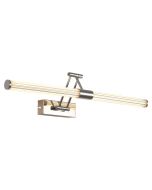 ΛΟΥΤΡΟΥ ΣΩΛΗΝΑ 18W 3000K ΧΡΩΜΙΟ Spotlight 6842