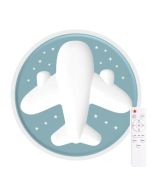 ΠΛΑΦΟΝΙΕΡΑ ΟΡΟΦΗΣ LED ΠΑΙΔΙΚΟ ΑΕΡΟΠΛΑΝΟ CCT 2*24W 3000K | 4000K | 6000K Spotlight 6956