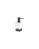 Sanco Bathroom Set Επικαθήμενο Ντισπένσερ Σκούρο γραφίτη 90355-122