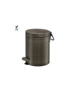 Sanco Waste Bins Χαρτοδοχείο 5 lt Soft Close (AISI 304) Σκούρο μπρονζέ ματ 90605-DM25