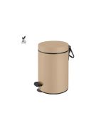 Sanco Waste Bins Χαρτοδοχείο 3lt Soft Closing System Μόκα ματ 90689-M103