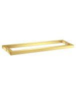 Sanco Glass Door Accessories Διπλή Λαβή / Πετσετοθήκη PVD χρυσό ορείχαλκο γυαλιστερό SET-GL0723-PVD-02PL