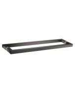 Sanco Glass Door Accessories Διπλή Λαβή / Πετσετοθήκη PVD gun metal γυαλιστερό SET-GL0723-PVD-05PL