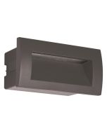 ΦΩΤΙΣΤΙΚΟ ΧΩΝΕΥΤΟ LED 3W 3000K IP54 220-240V 140X70X70mm ΓΡΑΦΙΤΗ PRO ARTE ILLUMINA Eurolamp 145-52503