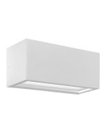 ΑΠΛΙΚΑ ΤΟΙΧΟΥ 1XΕ27 250X110X10 IP54 ΛΕΥΚΗ UP DOWN ARTE ILLUMINA AMIGO Eurolamp 145-20638