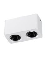 ΣΠΟΤ ΕΞΩΤΕΡΙΚΑ ΑΛΟΥΜΙΝΙΟΥ 2x7W 3CCT 75X150X79 ΛΕΥΚΟ Eurolamp 147-52659
