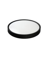 ΠΛΑΦΟΝΙΕΡΑ ΜΕΤΑΛΛΟ-MS-ABS LED 36W 2500Lm 3CCT(3000-4000-6000K) Φ480X65mm ΜΑΥΡΟ ARTE ILLUMINA MOONLIGHT Eurolamp 144-51024