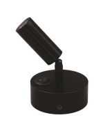 ΣΠΟΤ ΕΞΩΤΕΡΙΚΟ ΚΙΝΗΤΟ LED 3W 195Lm 3000K ΜΑΥΡΟ PLUS ARTE ILLUMINA PLUS Eurolamp 145-25211