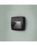 FUMAGALLI LORENZA 150 ΑΠΛΙΚΑ ΤΟΙΧΟΥ 1ΧR7S LED 3,5W 3CCT(2700Κ-4000Κ-6500Κ) ΜΑΥΡΗ Eurolamp 145-26321