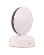 ΦΩΤΙΣΤΙΚΟ ΤΟΙΧΟΥ ΣΤΡΟΓΓΥΛΟ LED 8W Φ110X120X165 3000K IP65 ΛΕΥΚΟ PLUS ARTE ILLUMINA Eurolamp 145-20227