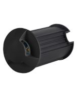 ΦΩΤΙΣΤΙΚΟ ΔΑΠΕΔΟΥ ΕΞΩΤΕΡΙΚΟ 3F LED 3W IP65 85-265V Φ62mm PRO ΜΑΥΡΟ ARTE ILLUMINA Eurolamp 145-52553
