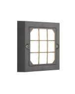 ΦΩΤΙΣΤΙΚΟ ΤΟΙΧΟΥ LED 6W 135X135X32 3CCT IP65 ΓΚΡΙ ARTE ILLUMINA SENARIO Eurolamp 145-52122