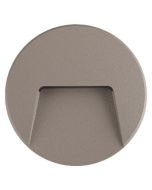 ΦΩΤΙΣΤΙΚΟ ΤΟΙΧΟΥ SLIM LED 3W IP65 230V 3000K Φ135mm  PRO ΓΚΡΙ ARTE ILLUMINA Eurolamp 145-52015