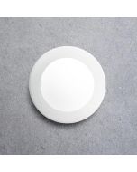 FUMAGALLI BERTINA ΑΠΛΙΚΑ ΤΟΙΧΟΥ 1XGX53 LED 3W 3CCT(3000K-4000K-6000K) Ø200mm ΛΕΥΚΗ Eurolamp 145-26310