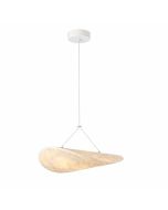ΦΩΤΙΣΤΙΚΟ ΚΡΕΜΑΣΤΟ TYVEK ΜΟΝΟΦΩΤΟ LED 9W 405Lm 3000K Φ400mm ΛΕΥΚΟ ARTE ILLUMINA NEFI Eurolamp 144-24150