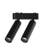 ΣΠΟΤ ΜΑΓΝΗΤΙΚΗΣ ΡΑΓΑΣ ULTRA SLIM ΜΑΥΡΟ 2x7W 3CCT Eurolamp 145-59507