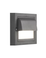 ΦΩΤΙΣΤΙΚΟ ΤΟΙΧΟΥ LED 6W 135X135X55 3CCT IP65 ΓΡΑΦΙΤΗΣ ARTE ILLUMINA SENARIO Eurolamp 145-52127