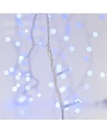 ΣΕΙΡΑ, 100 LED 3mm, 31V ΜΕΤΑΣΧΗΜΑΤΙΣΤΗ, 4 ΕΠΕΚΤΑΣΕΙΣ ΕΩΣ 3 ΣΕΤ, ΔΙΑΦΑΝΟ PVC ΚΑΛΩΔΙΟ, ΜΠΛΕ LED ΑΝΑ 5cm, ΠΡΟΕΚΤΑΣΗ ΠΑΡΟΧΗΣ 3m, ΙP44 Eurolamp 600-11322