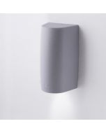FUMAGALLI MARTA 90 1L ΑΠΛΙΚΑ ΤΟΙΧΟΥ DOWN 1XGU10 LED 2,9W 2CCT(2700K-4000K) 170mmX92mm ΓΚΡΙ Eurolamp 145-26282