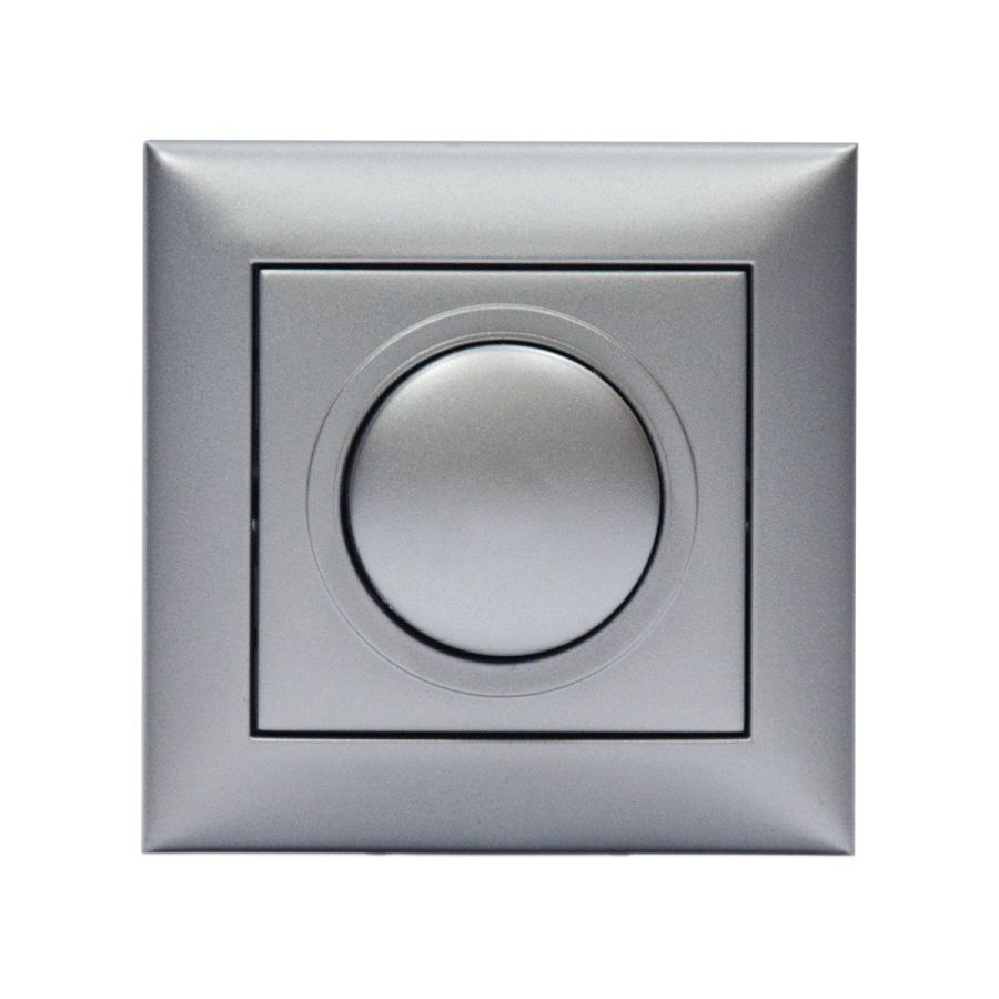Dimmer 1000 watt A/R Aller Retοur Χωνευτό Ασημί Multi 00012