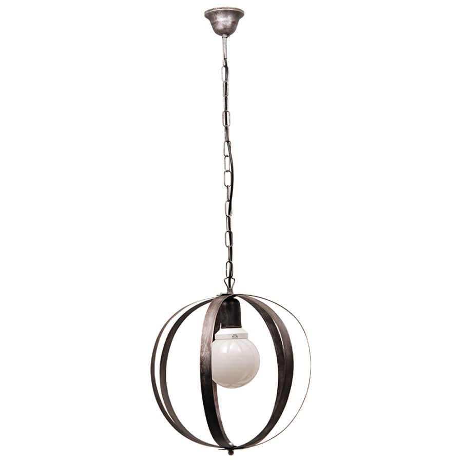 PDA 216-1 ΚΡΕΜ 1/Φ ΣΧ ΜΠΑΛΑΣ ΜΕ ΛΑΜΕΣ ΣΚΟΥΡΙΑ/ΠΑΤ.ΑΣΗΜΙ 1ΧΕ27 ARlight 0101207