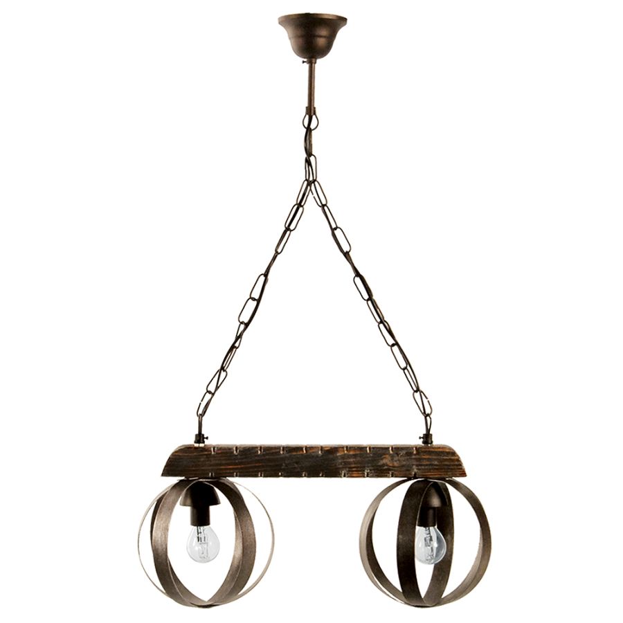 PDA 228-2 ΚΡΕΜ 2/Φ ΡΑΓΑ ΞΥΛΟ ΛΑΜΕΣ ΜΠΑΛΕΣ ARlight 0101243