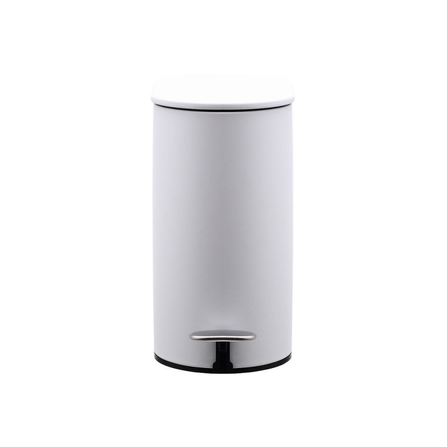 Χαρτοδοχείο Μπάνιου Soft Close Slim 5lt Λευκό Ματ Estia Home Art 02-14575