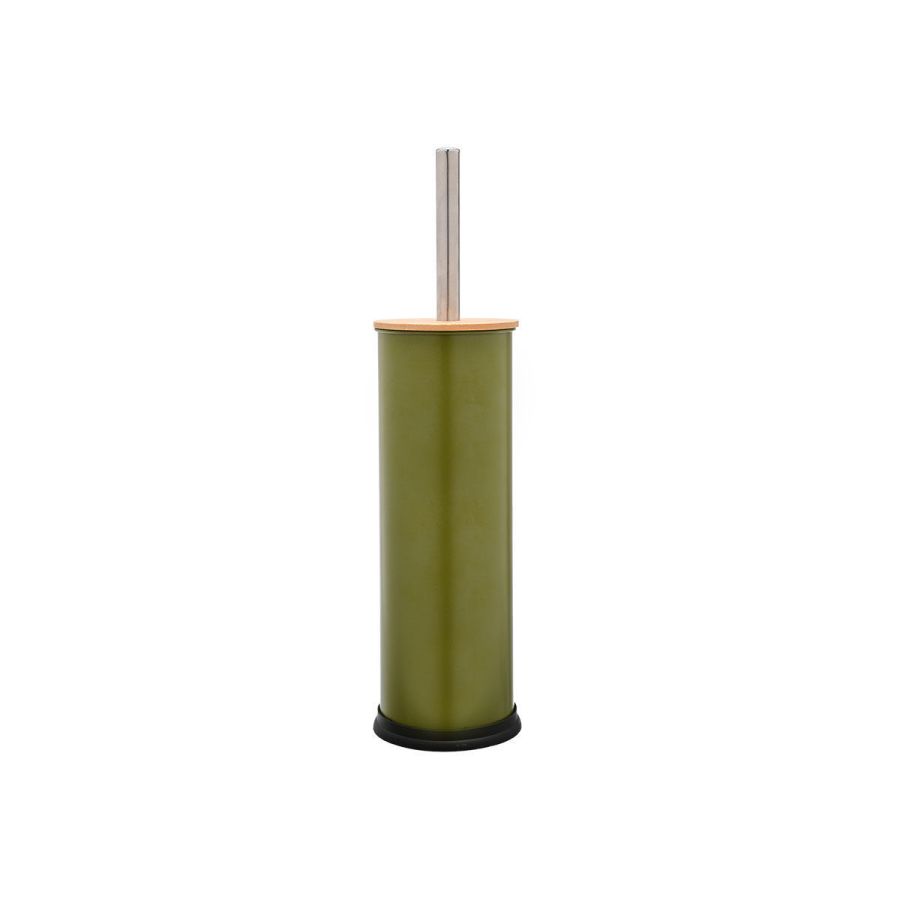 Πιγκάλ Μπάνιου Ø9,5xH38cm Λαδί Estia Home Art Olive Series 02-15138