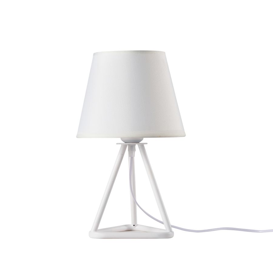 TLC 6004 WH ΠΟΡΤΑΤΙΦ ΜΕΤΑΛΛΙΚΟ ΑΣΠΡΟ ΜΕ ΚΑΠΕΛΟ 1xE-27 ARlight 0224134