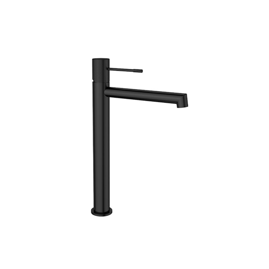 Orabella Terra Black matt Ψηλή - Μπαταρία νιπτήρος 10185