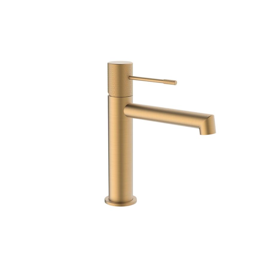 Orabella Terra Brushed gold - Μπαταρία νιπτήρος 10191