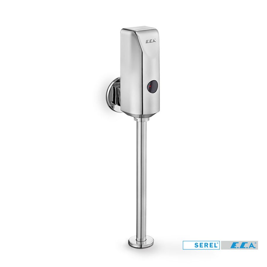 Φλουσόμετρο Ουρητηρίου Ηλεκτρονικό (μπαταρίας λιθίου 6V) SEREL ECA Chrome 108111001-100