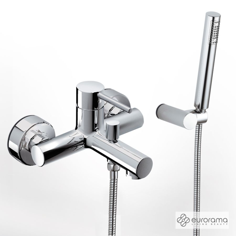 Μπαταρία Λουτρού Tonda Eurorama Chrome 145210-100