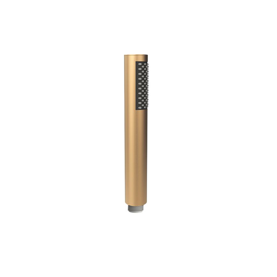 Round μεταλλικό τηλέφωνο ντουζ Brushed gold 15255
