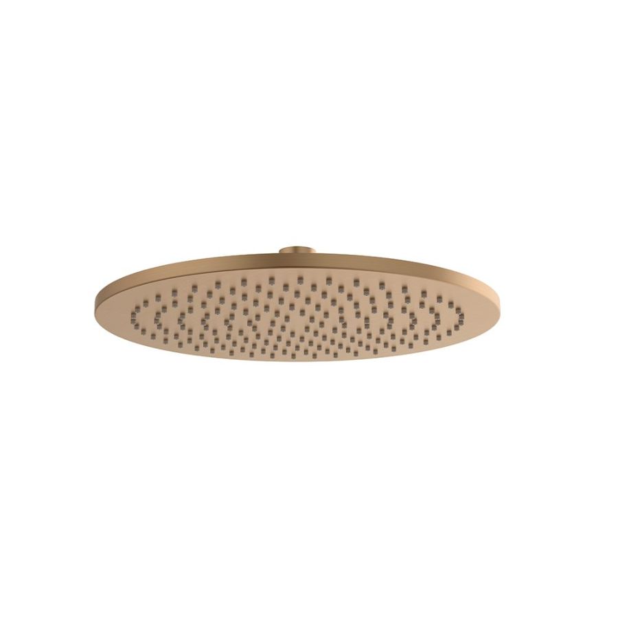 Κεφαλή Ντουζ Στρόγγυλη Φ250 Brushed gold -  Brass 160 15304