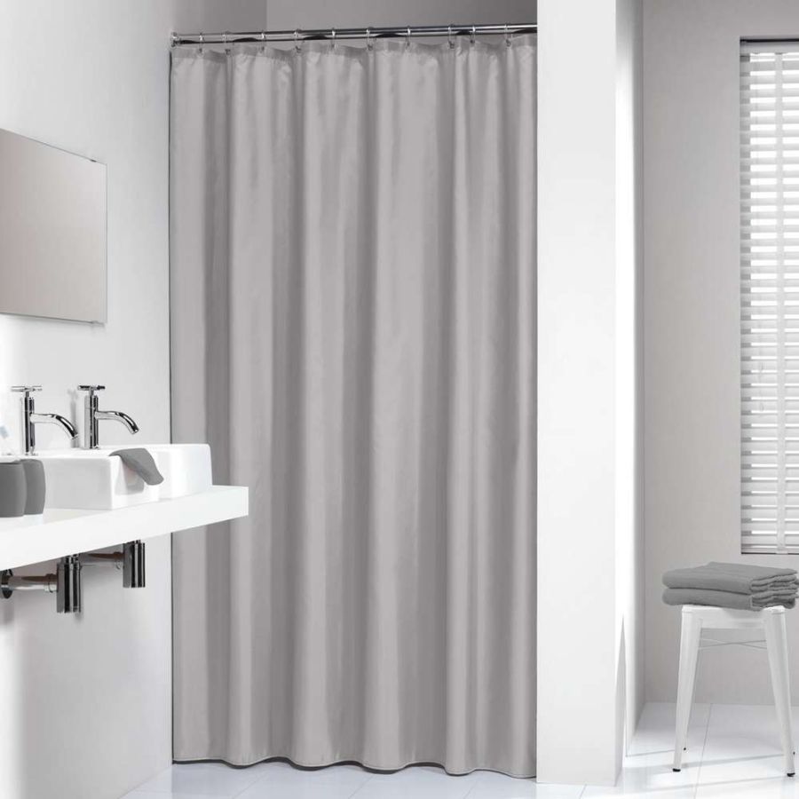 Granada 180x200 light grey κουρτίνα μπάνιου πλαστική Sealskin 217001311