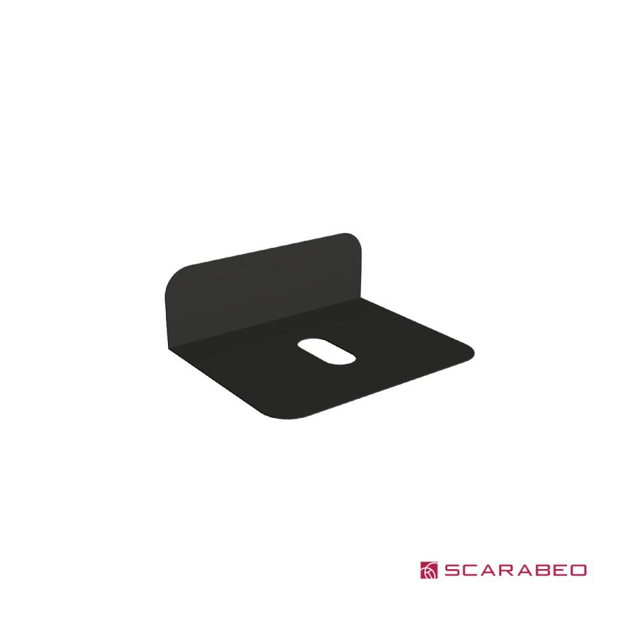 Έπιπλο μπάνιου Plana 60εκ. Black Matt, Scarabeo 2553-NROP