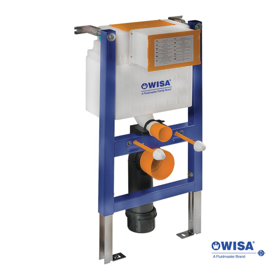 Επίτοιχο Καζανάκι εντοιχισμού χαμηλού ύψους Short h.78εκ. για κρεμαστή λεκάνη, WISA (8050452926G ), 2926