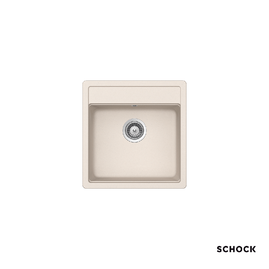 Νεροχύτης Κουζίνας Γρανίτη Manhattan 49x51 Schock Cristalite Everest Granite 30050-1511