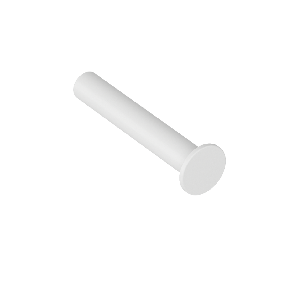 Χαρτοθήκη Εφεδρική Λευκό Ματ Verdi Lamda White Matt 3014401