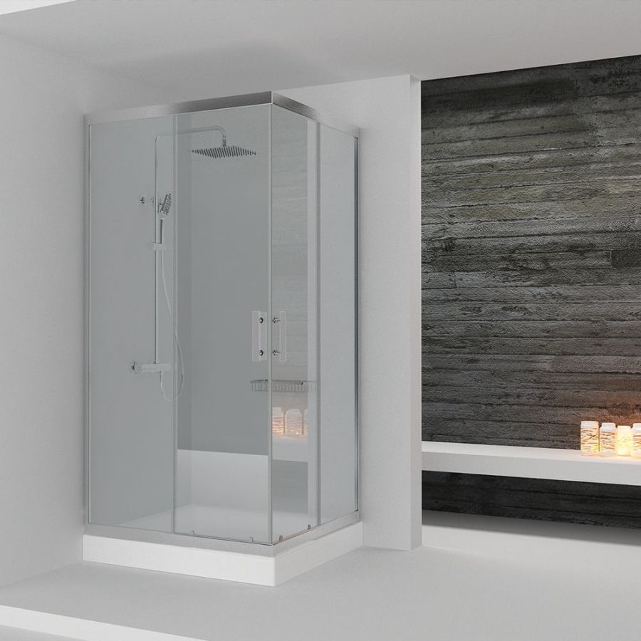 Orabella Vitalia Square Easy Fix H200 120X120 - Καμπίνα Τετράγωνη 30577