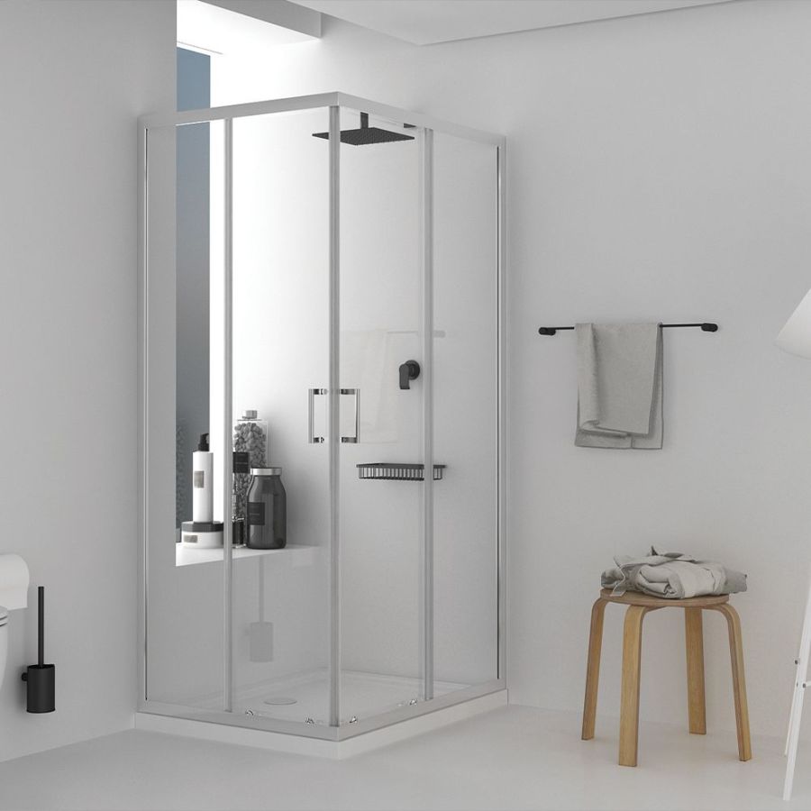 Orabella Riva Plus 80X100 - Καμπίνα αντιστρέψιμη, ασύμμετρη, γωνιακής εισόδου 30606