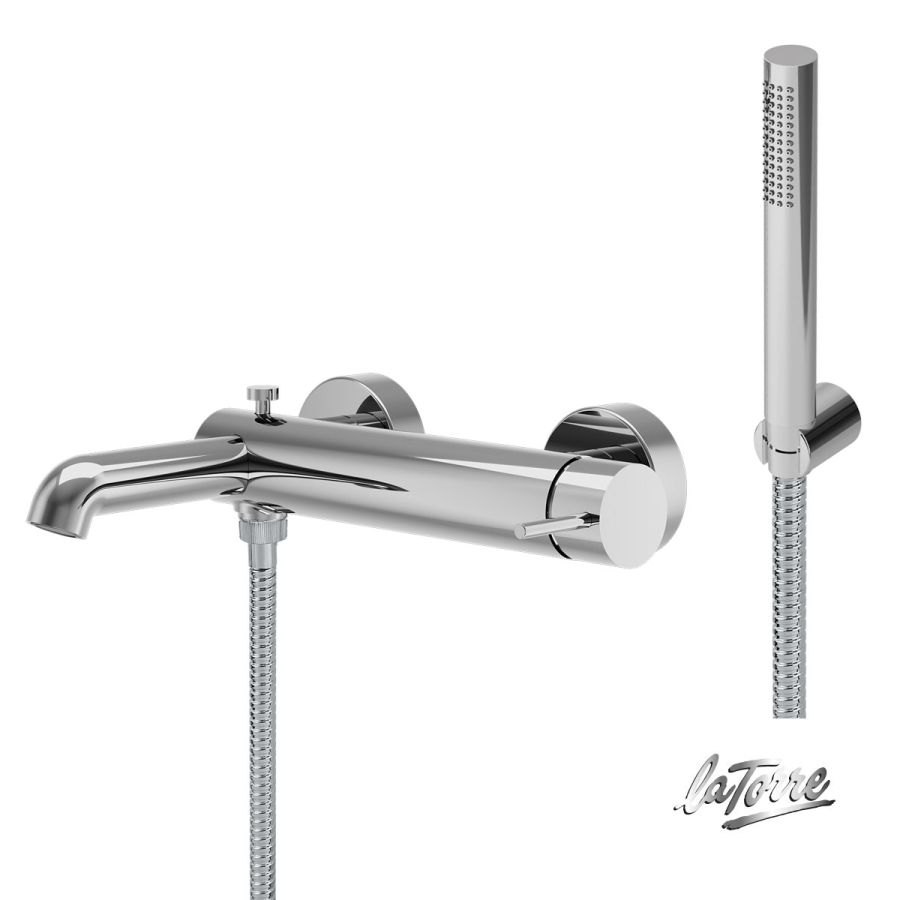 ΜΠΑΤ.ΛΟΥΤΡΟΥ ELLE LA TORRE CHROME 34074-100