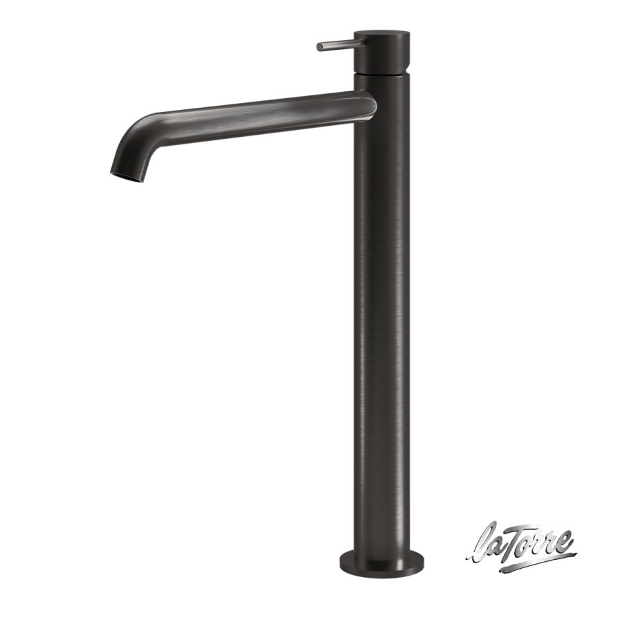 ΜΠΑΤ.ΝΙΠΤ.ΥΨΗΛΗ+ΒΑΛΒ.CLIC-CLAC ELLE316 PVD BLACK BRUSHED 35016-411