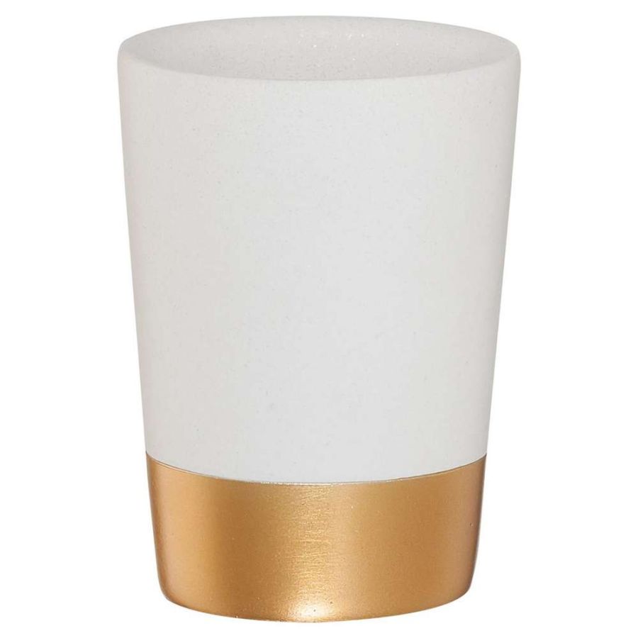 Glossy gold ποτήρι οδοντόβουρτσας Sealskin 362320449